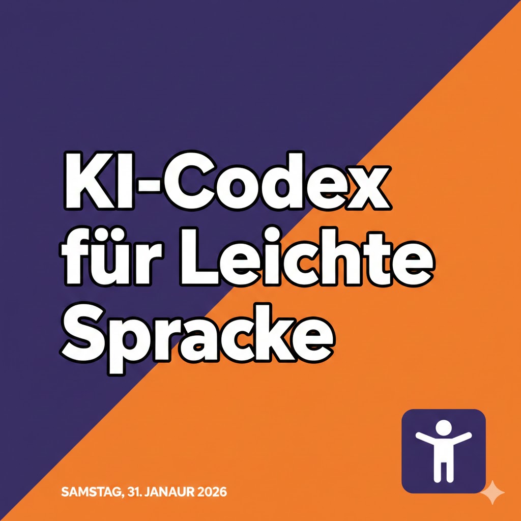 Text: KI-Kodex für Leichte Sprache