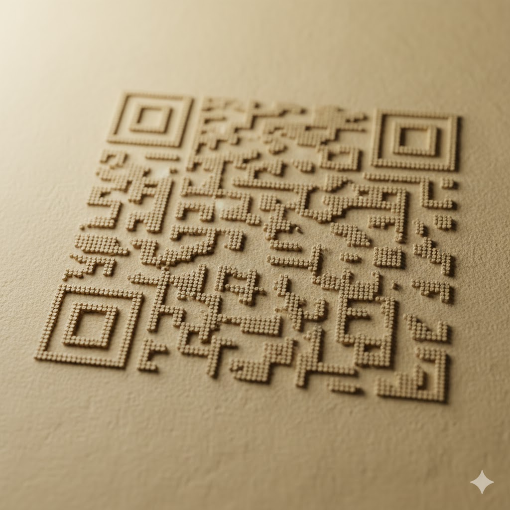 Bild eines funktionslosen QR-Codes